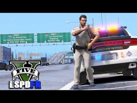 Epic Highway Patrol Chase with Dashcam - GTA 5 LSPDFR 0.4.8
