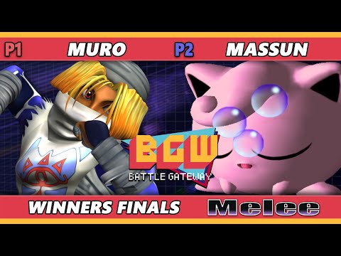 BGW 41 Winners Finals - Muro (Sheik) Vs. Massun (Jigglypuff) Smash Melee - SSBM