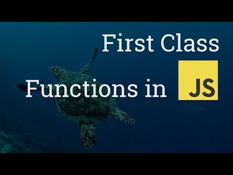 Javascript First Class Functions