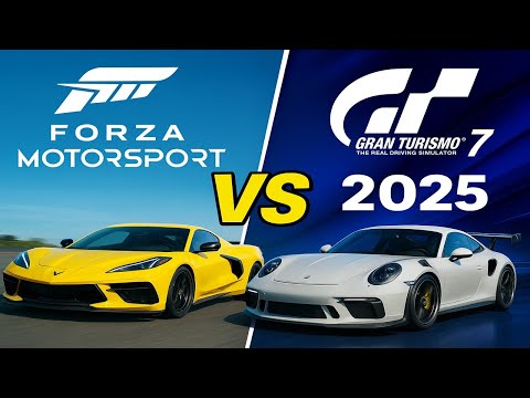 Forza Motorsport VS Gran Turismo 7 in 2025!