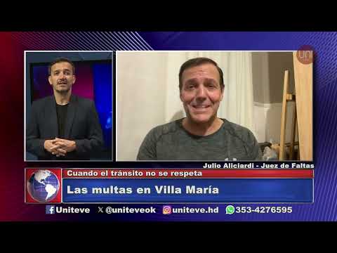 Las multas en Villa María