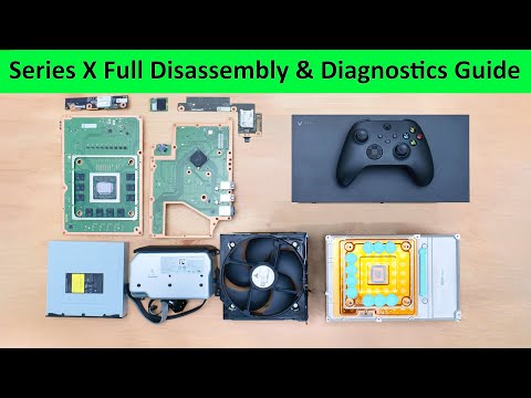 Xbox Series X Disassembly + How to Diagnose Power, SSD, WiFi & Cooling Issues