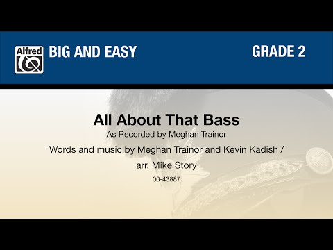 All About That Bass, arr. Mike Story - Score & Sound