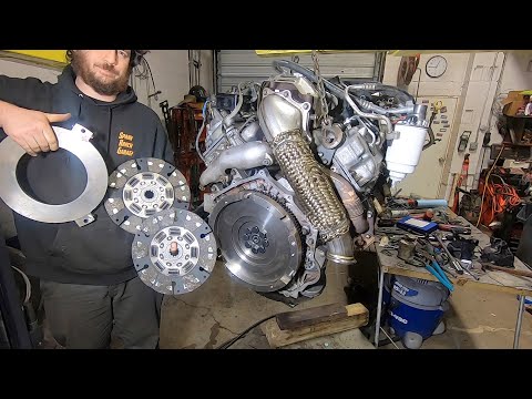 Duramax ZF6 South Bend organic dual disc INSTALL, Review, SPECS, Clutch Bleeding tips
