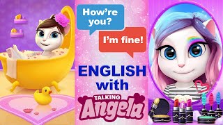 Talking Angela Everyday Dialogues | Learn English with Games