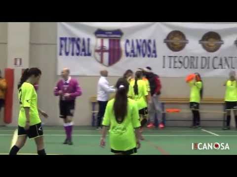Highlights A.s.d. Futsal Canosa vs Asculum Medievalis - Campionato 2014/15 - Settore Femminile