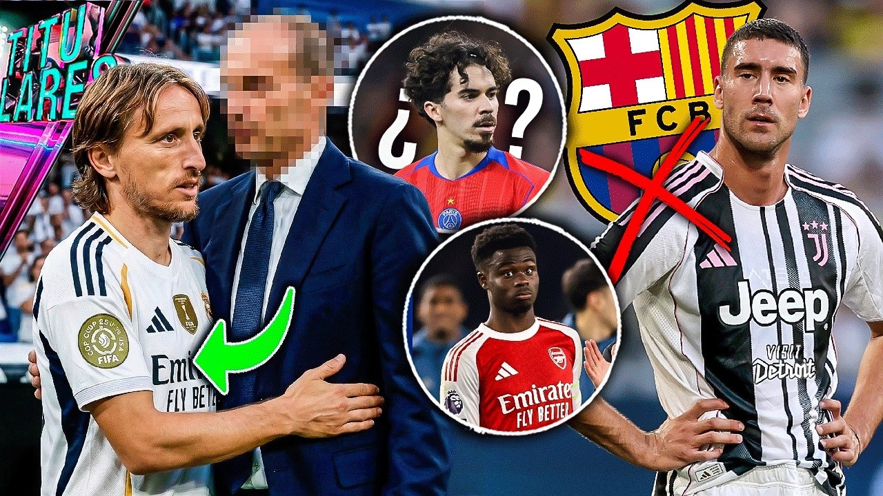 Así volvería Modric al Madrid ¿y Vitinha? | Barça descarta a Vlahovic | Más quejas vs Arsenal