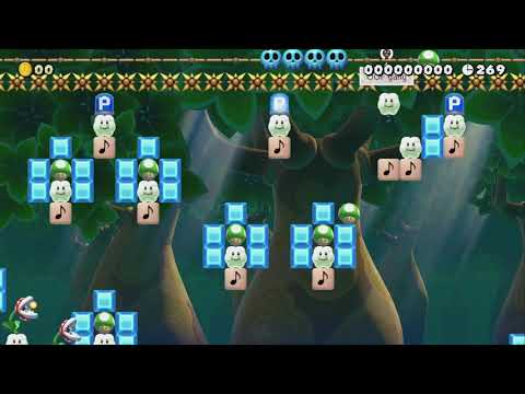 ♪Lost Woods♪ (Zelda OoT) by § Seaking - Super Mario Maker 2 - No Commentary 1bv