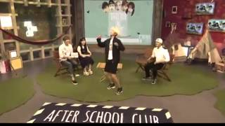 150804 Amber sings Shake That Brass&#39;s Taeyeon part - After School Club
