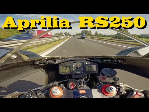 Onboard: Aprilia RS 250 HQ SOUND of a Classic [4k 60fps]