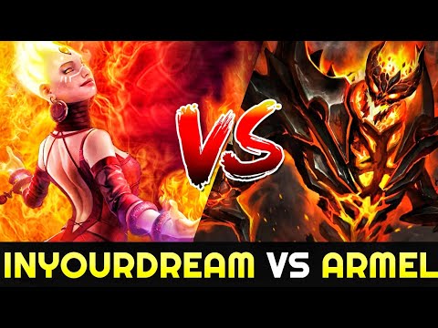 INYOURDREAM Mid Lina vs ARMEL Shadow Fiend - SEA Top Rank Battle 7.25 Dota 2