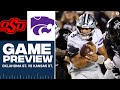 College Football Week 9: No. 9 Oklahoma St. vs No. 22 Kansas St. GAME PREVIEW | CBS Sports HQ