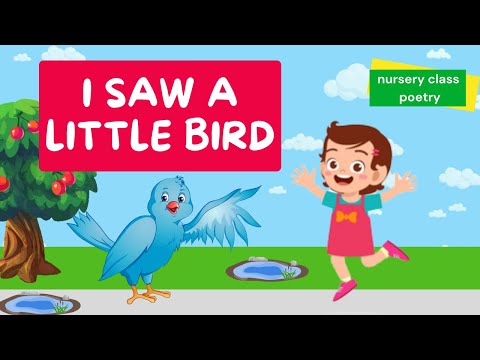 Once I Saw a Little Bird (Lyrical Video)- Class 1 Students | Sing and Dance Along