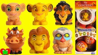 Genie Opens The Lion King Mashems Simba, Mufasa, Scar Full Set 