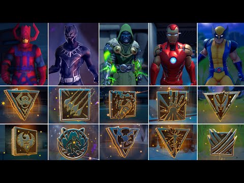 I Won A Game With All 8 Mythic Weapons! Boss Doctor Doom, Wolverine,IronMan, Black Panther, Galactus