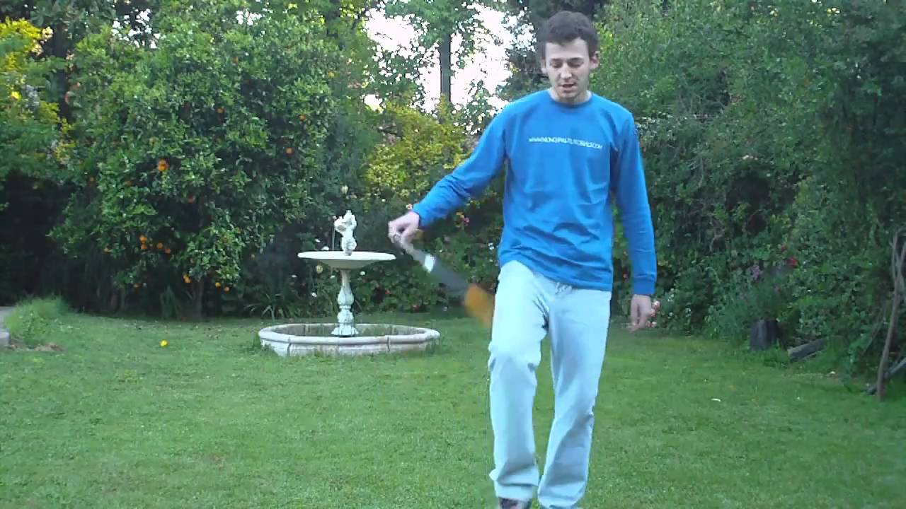 Can can from near leg