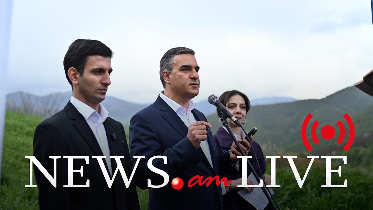 Արման Թաթոյանն ու «Միասնության թեւերի» թիմը Լոռու մարզում է. կանգառ Վանաձորում