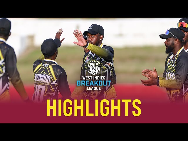 Thrilling Finish | Highlights | Jamaica Titans v Guyana Rainforest Rangers | WI Breakout League 2025