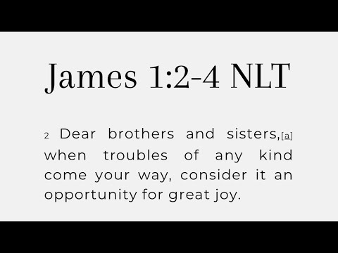 James 1:2-4 Growing Stronger Through Trials and Endurance