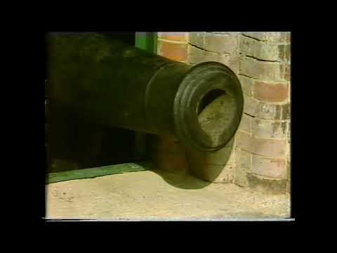 The Portsdown Artillery Volunteers firing the 32pr SBBL