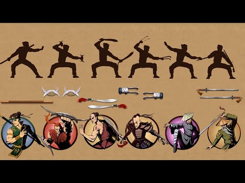 Shadow Fight 2 || Only Weapon vs Hermit Bodyguards 「iOS/Android Gameplay」