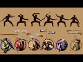 Shadow Fight 2 Only Weapon Vs Hermit Bodyguards IOS Android Gameplay