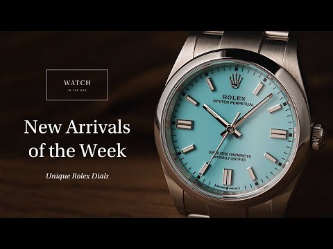 Watch in the Box | Unique Rolex Dials ft. Tiffany Blue OP, Palm Dial Datejust & More - Episode 22