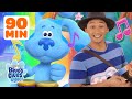 Blue Josh Skidoo And Sing Songs W Rainbow Puppy 90 Minutes Blue S Clues You