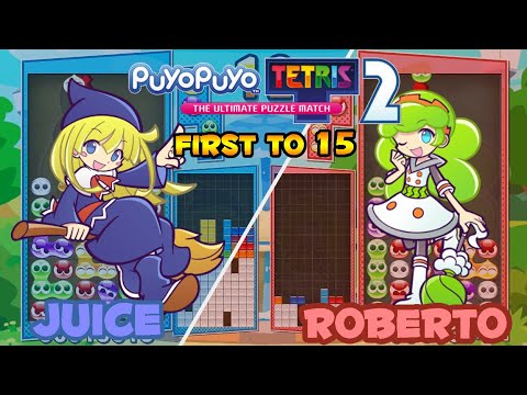Puyo Puyo Tetris 2 -[Swap] Juice (Witch) vs roberto (Ess) FT15