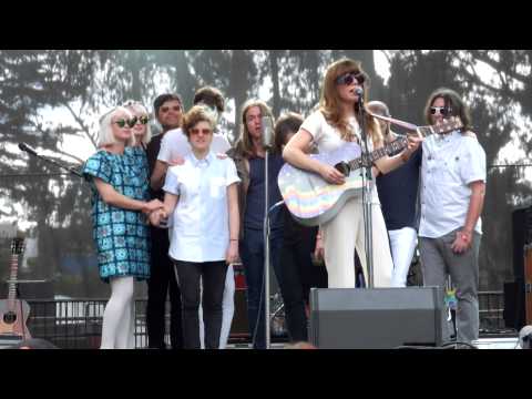 Jenny Lewis and guests at Outside Lands Music Festival 2014