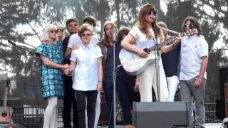 Jenny Lewis and guests at Outside Lands Music Festival 2014