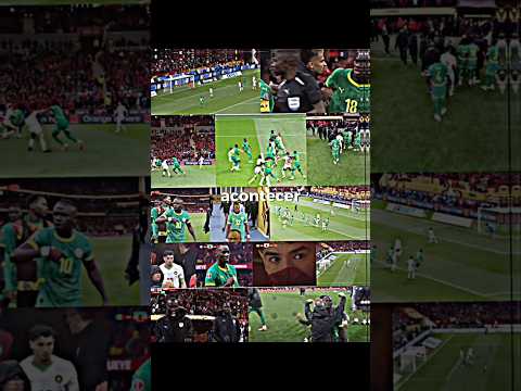 Olha esse absurdo! 😳 #marrocos#mane #brahimdiaz #senegal