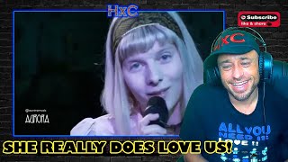 AURORA - Dance On The Moon Live on Exist for Love Sessions REACTION!