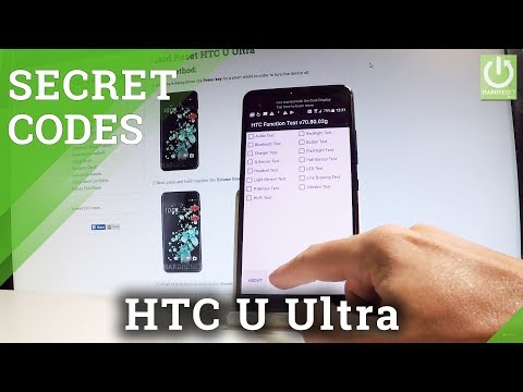 HTC U Ultra CODES / Secret Menu / Hidden Feature / Tricks
