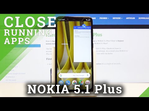 How to Deactivate Background Apps in NOKIA 5.1 Plus – Turn Off Running Apps