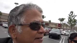 Aruna & Hari Sharma after Shopping at Target 12011 S Harbor Blvd Garden Grove, CA USA, May 11, 2018
