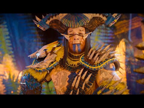 Horizon Forbidden West- Chief Hekarro & Aloy first meeting cutscene