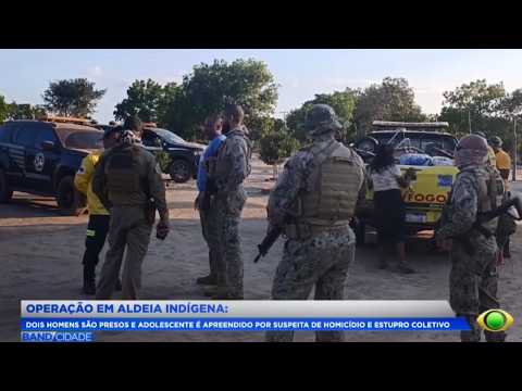 Dois homens são presos e adolescente é apreendido por suspeita de homicídio e estupro coletivo.