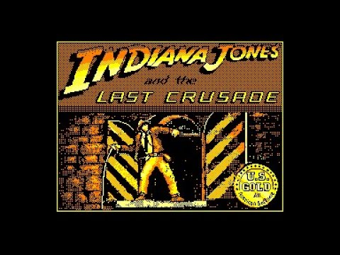 Indiana Jones And The Last Crusade Review for the Amstrad CPC by John Gage