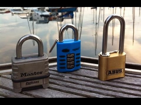 Waterproof Marine Combination Padlocks Review