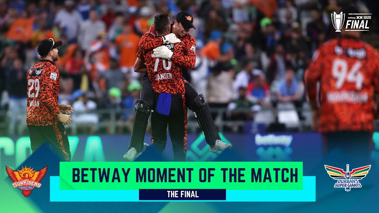 Betway SA20 | Betway Moment of the Match | The 2024 Final 