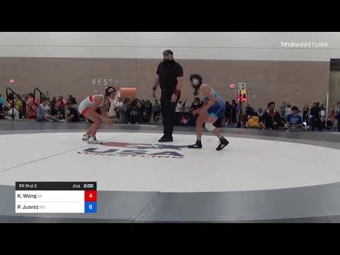 95 Kg Rr Rnd 2 - Kasia Wong, OK Vs Paloma Juarez, MO