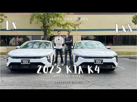 The new 2025 KIA K4. LX vs LXS. Which one should you buy?