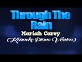 THROUGH THE RAIN Mariah Carey KARAOKE PIANO VERSION