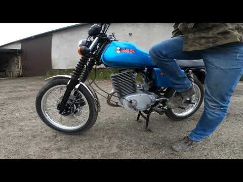 MZ ETZ 250 Próba ognia po wymianie uszczelki pod głowicą ! Biję się z myślami nad szczeliną.