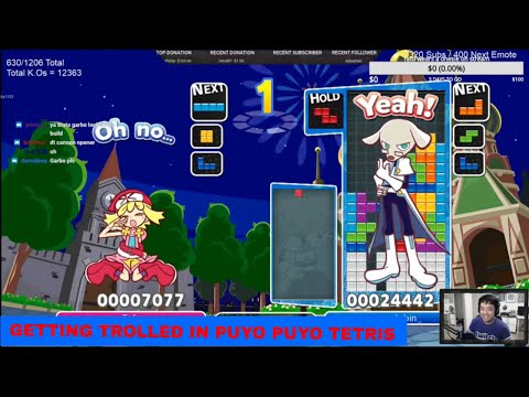 TAFO GETS TROLLED IN FIRST VENTURE PUYO PUYO TETRIS