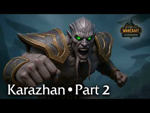 WoW | Karazhan Part.2 | 4K AI Cinematic | World Of Warcraft