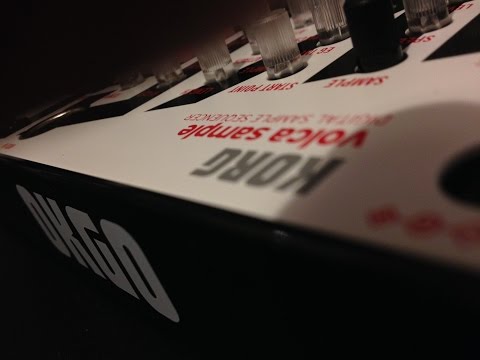 Korg Volca Sample - OK GO Edition -  Un-boxing and First Play