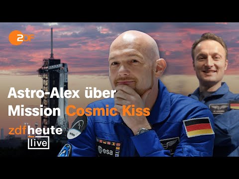Alexander Gerst on Matthias Maurer's flight to the ISS | ZDFheute live