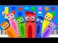 Color Crew Theme Song Slow Easy Medium 4K Piano Tutorial